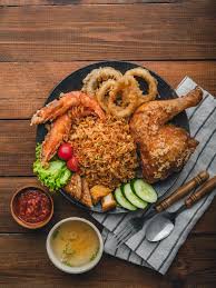 Ayam Penyit Fried Rice
