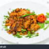 Chicken Tawa Fry Served With Tomato Rice & Potato Masala