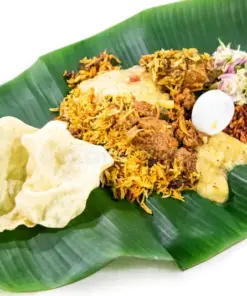 Mutton Biryani W Papadum